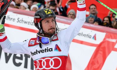 Ski Alpin: Marcel Hirscher wins slalom in Wengen