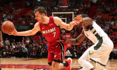 NBA: Dragic shines against the Bucks - Miami Heat celebrate seventh victory in a row