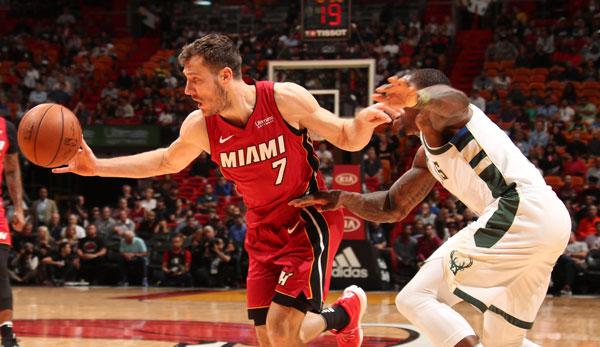 NBA: Dragic shines against the Bucks - Miami Heat celebrate seventh victory in a row