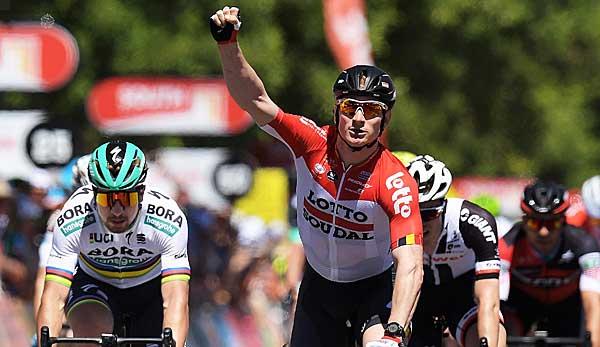 Cycling: Tour Down Under 2018: Andre Greipel wins first stage ahead of Peter Sagan