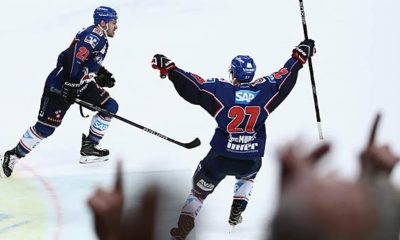 DEL: Adler Mannheim strikes Straubing and continues to catch up