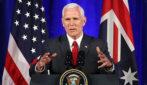 Olympia 2018: Resistance against Pence as head of delegation