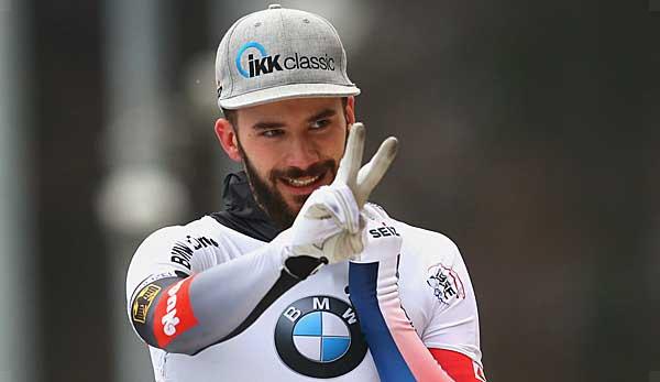 Skeleton: Axel Jungk celebrates first World Cup victory