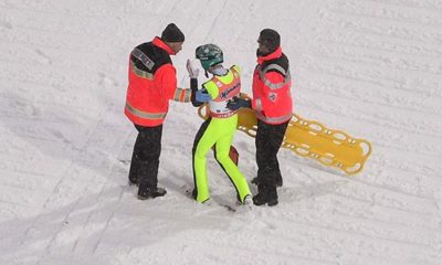 Ski flying: Hayböck injured in a fall