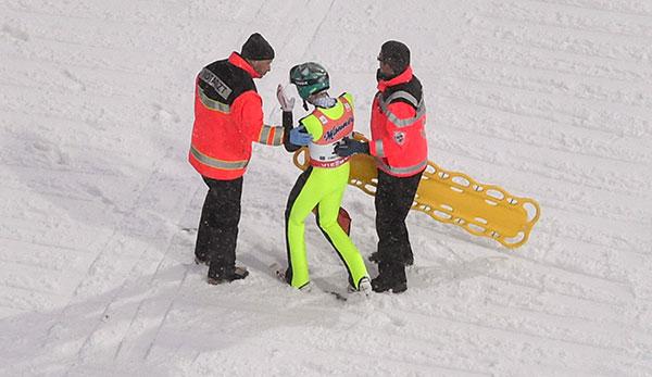 Ski flying: Hayböck injured in a fall