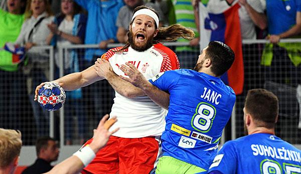 Handball European Championship: Denmark beats Slovenia and heads for semi-finals