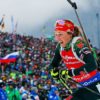 Biathlon: Laura Dahlmeier wins pursuit in Antholz