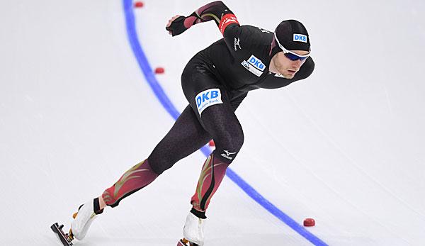 Speed skating: Patrick Beckert in fifth place at home game