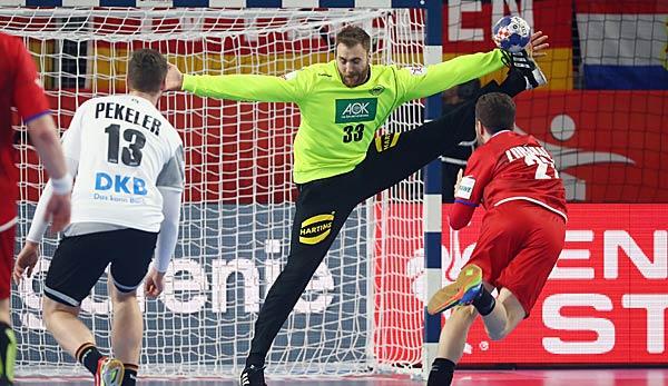 Handball-EM: European Handball Championship: Germany against Denmark on TV, Livestream and Liveticker