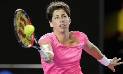 Australian Open: Suarez Navarro first quarter-finalist in Melbourne