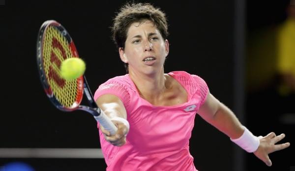 Australian Open: Suarez Navarro first quarter-finalist in Melbourne