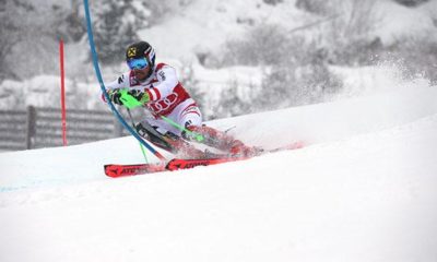 Ski Alpin: Kitz-Slalom: Kristoffersen leads before Matt and Hirscher