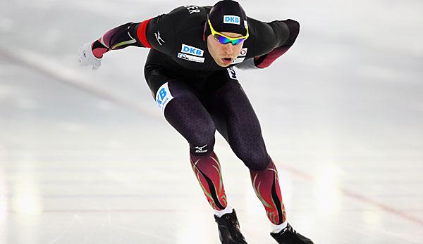 Speed skating: Only "sheet metal" for Nico Ihle in Erfurt (Germany)