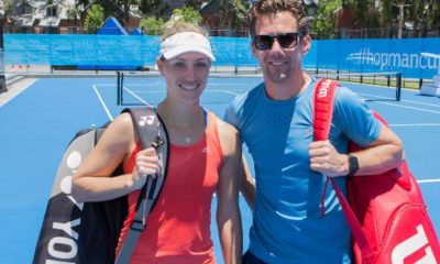 Australian Open: Wim Fissette: The new one at Kerbers side