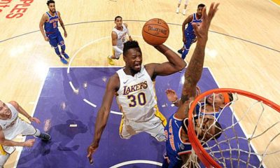 NBA: Playoff hopes of the Knicks get dampers at the Lakers