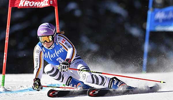 Ski alpin: Rebensburg wins penultimate giant slalom before the Olympics