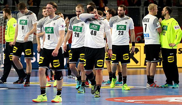 Handball European Championship: Sad Boys!