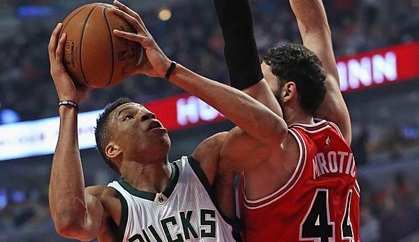 NBA: Chicago Bulls against Milwaukee Bucks in the live stream