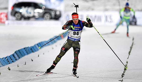 Biathlon: European Championship: German men miss top spot