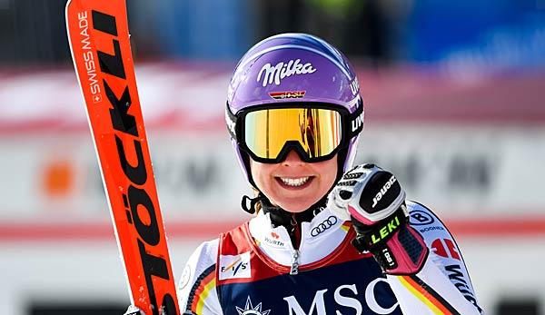 Ski Alpin: Rebensburg second in Lenzerheide