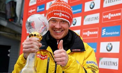 Tobogganing: Hole with sixth overall World Cup victory