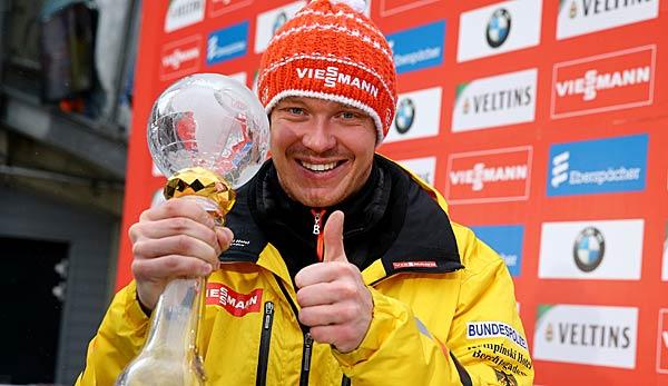 Tobogganing: Hole with sixth overall World Cup victory