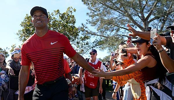 Golf: Woods finishes tournament painlessly:"All very positive".