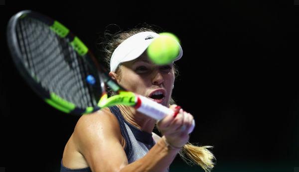 WTA: Caroline Wozniacki: Breathless after St. Peter.