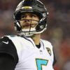 NFL: Jaguars: Bortles operated - Contract for 2018 now fixed?