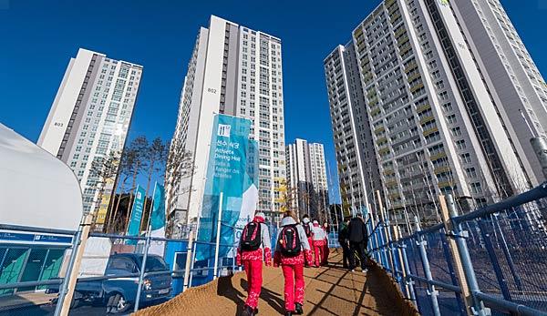 Olympia 2018: Olympic Village opened in Pyeongchang