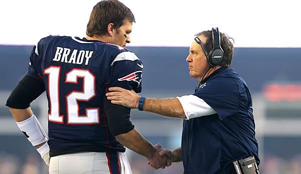 NFL: Super Bowl Panel:"Last joint appearance of Brady and Belichick."