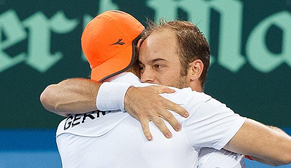 Davis Cup:"Tim and Struffi" - Good friends stand together