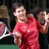 Davis Cup: Dominic Thiem beats Ilya Ivashka with difficulty