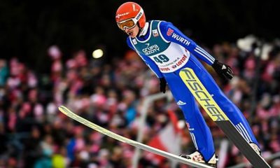 Ski jumping: 44 centimetres beaten: Friday in Willingen second behind Tande