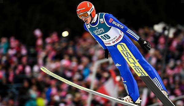 Ski jumping: 44 centimetres beaten: Friday in Willingen second behind Tande