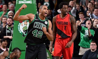 NBA: Al Horford sinks Buzzerbeater against the Portland Trail Blazers