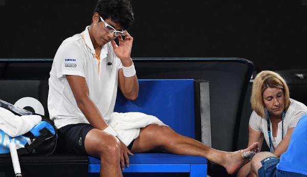 ATP: Bladder still not healed: Chung is missing in Sofia and New York