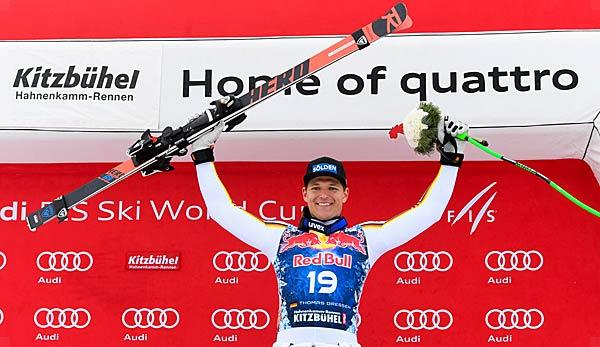 Alpine skiing: Streif winner Dreßen is "Sportsman of the Month".