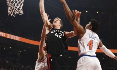 NBA: Pöltl shines at Raptors victory against the Knicks