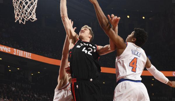 NBA: Pöltl shines at Raptors victory against the Knicks