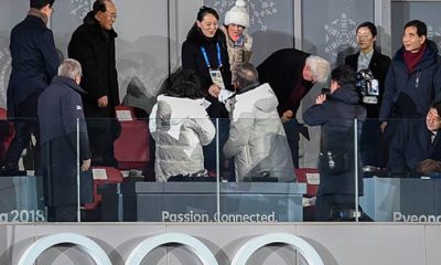 Olympia 2018: Historical handshakes at the opening ceremony