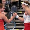 Fed Cup: Klaffner wins set against Ostapenko - full focus on Georgia