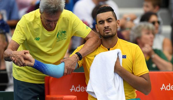 ATP: Elbow injury: Kyrgios missing in Rotterdam