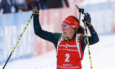 Olympia 2018: Biathlete Dahlmeier wins first Olympic gold medal for Germany