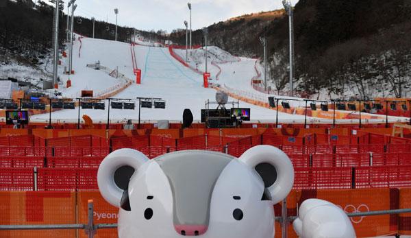 Olympia 2018: Men's downhill race announced because of the wind