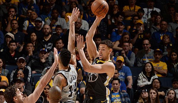 NBA: Warriors turn up after intermission and hit the spurs