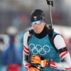 Olympia 2018: Biathlon: Julian Eberhard misses medal conceivably close