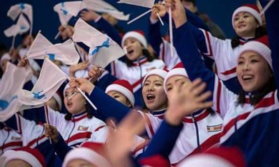 Olympia 2018: Korea celebrates its united ice hockey team - with Mickie Krause