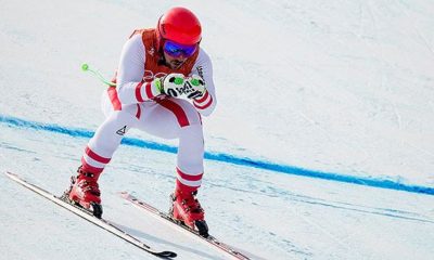 Olympia 2018: Marcel Hirscher after downhill on medal course