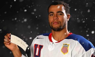 Olympia 2018: First African-American in the US ice hockey team at Olympia